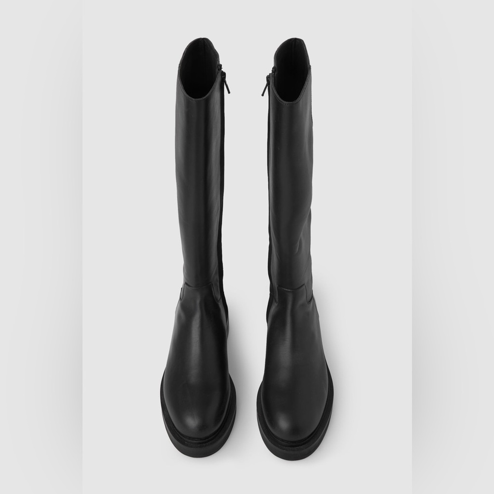 COS Leather Riding Boot size 8.5 - Picture 2 of 8